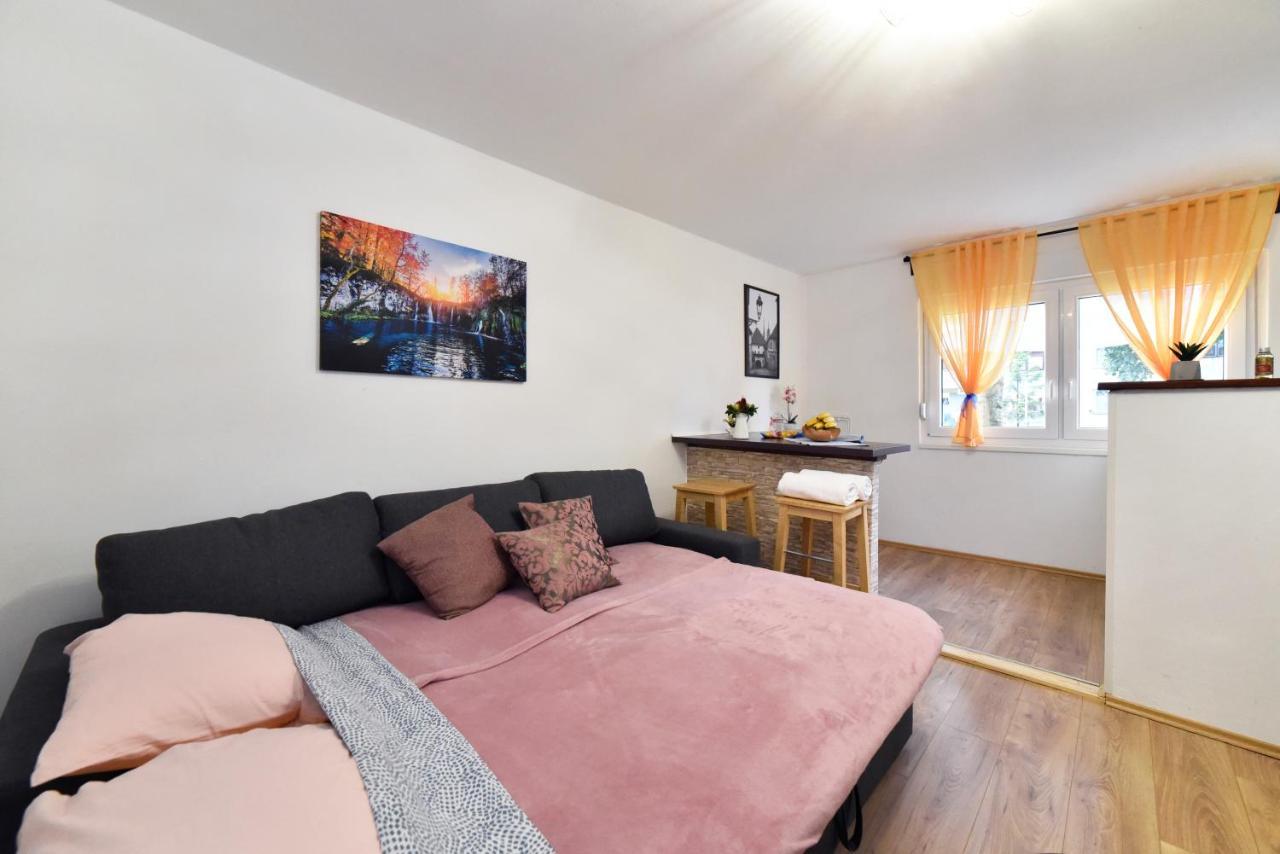 Studio Apartment Aneta Zagabria Esterno foto